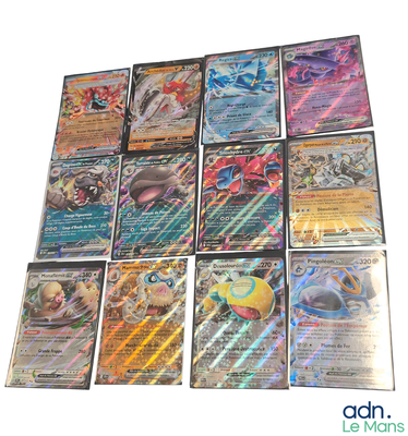 12 cartes Pokémon Ultra Rare, Françaises - Etat sortie de bo…