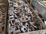 a box full of metal parts sitting on a table