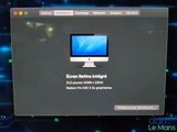a computer screen with a message on it that says screen restorer