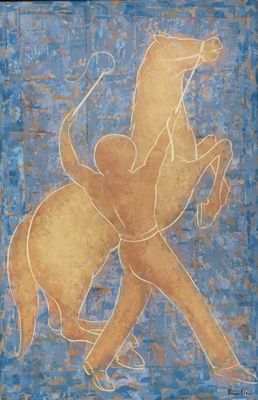 Fernand ELIE (1906-1992) Le cavalier