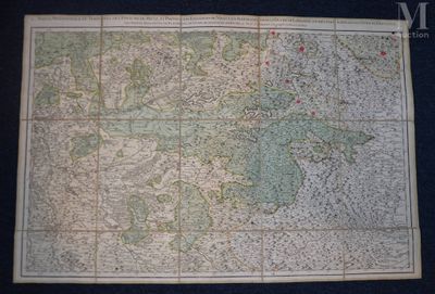 une vieille carte de l'Angleterre indiquant l'emplacement de la ville de Londres