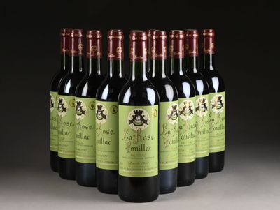 12 B LA ROSE PAUILLAC (2 B.G.) Pauillac 1997