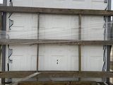 a truck that has a large box on the back of it