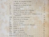 an old book with a list of items on it