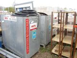 many different types of electrical equipment in the yard