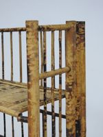 Étagère pliable en bambou à quatre plateaux (photo 3)