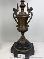 Belle paire de candélabres en bronze - Epoque fin XIXème - H… (photo 3)