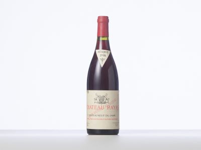 a bottle of wine that is sitting on a table