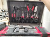 a tool case with tools in it on a table