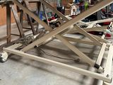 an image of a work table in a garage