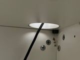a picture of a lamp that is on a wall
