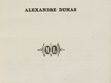 an old book with a black and white title on it