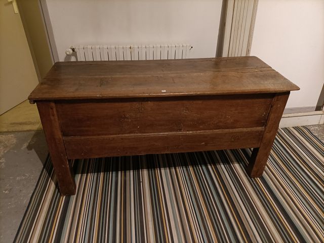 Grande maie rustique H : 75 x 151 x 60