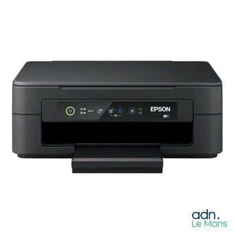 the printer is sitting on the desk and ready to be used