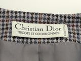 a label on a dress that says christian dior