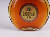 a bottle of liquor that is sitting on a table