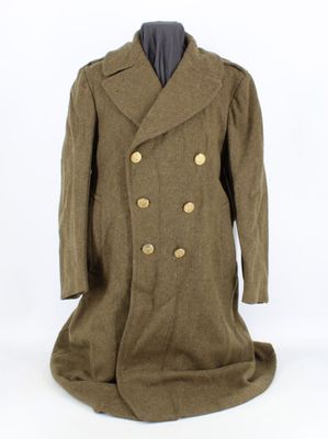 an image of a military coat on a mannequin base