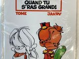 the cover of a comic book with a picture of a girl and a boy