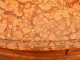 an image of a close up of a wooden table