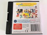 the nintendo wii game is sitting on a white surface