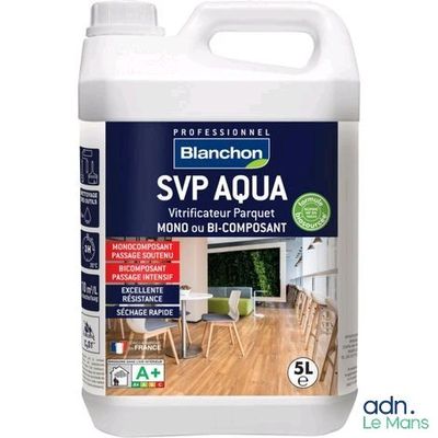 a gallon of blanchoon svp aqua wood floor cleaner