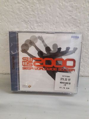 Sega worldwide soccer dreamcast neuf sous blister 1999