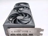 a close up of a video card with a fan on it