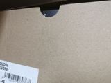 a box with a label on it sitting on a table