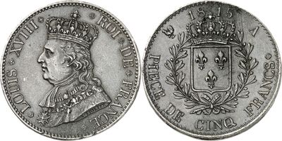 a close up of a coin with a crown on top of it
