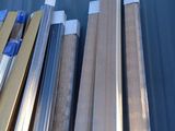 a lot of different types of metal on the roof