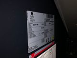 a picture of a close up of a label on a machine