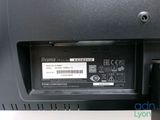 a close up of a printer with a label on it