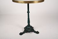 Table de bistrot "Absinthe Robette", le piètement en fonte l… (photo 3)