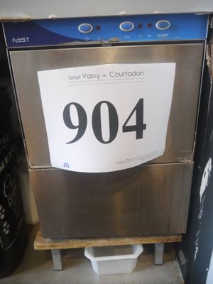 a picture of a dishwasher with a number plate on it
