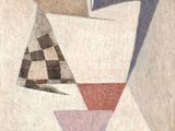 an image of a painting with geometric shapes on a white background