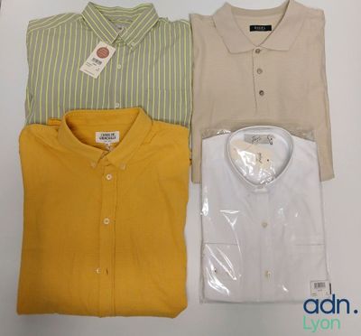Lot de 4 chemises pour homme - JAQK - DIGEL - CUISSE DE GREN…
