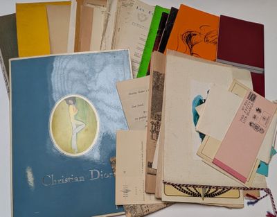 a pile of old books on a white table