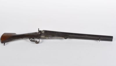 # Fusil de chasse à percussion centrale, chiens extérieurs, … - Photo 1