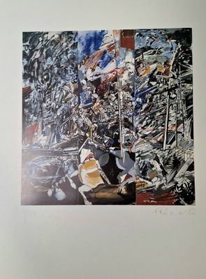 une image d'une peinture sur un mur