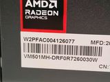 the amd radeon graphics logo on the back of a computer