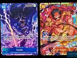 two cards that have different designs on them
