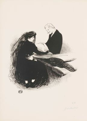 Félix Vallotton (1865-1925) Dernière nouveauté.