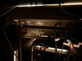 an image of a sound system in a dark room