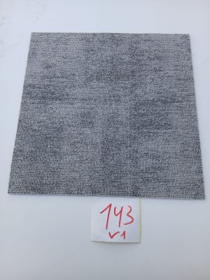 a piece of gray fabric with a red line on it