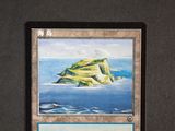 a picture of a card with a picture of an island