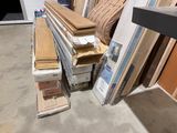 many different types of wood in this room