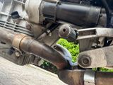 a close up of the exhaust pipe of a motorcycle