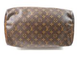 louis vuittou toilet bag in brown and tan