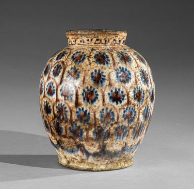 PERSE, XIXe siècle Vase à fleurs dans des compartiments - Photo 1