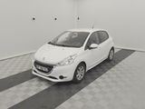 a picture of a white car parked in a garage